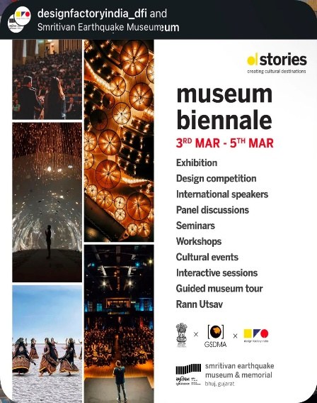Museum Biennale programme, 3–5 March.